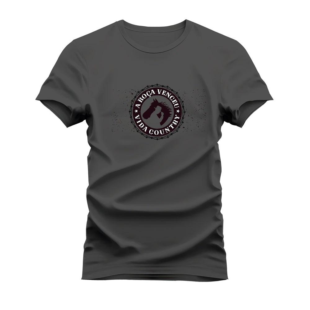 CAMISETA A ROÇA VENCEU