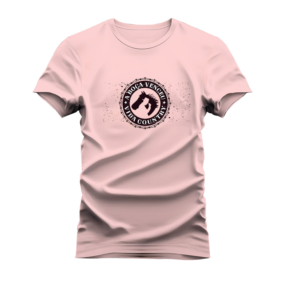 CAMISETA A ROÇA VENCEU