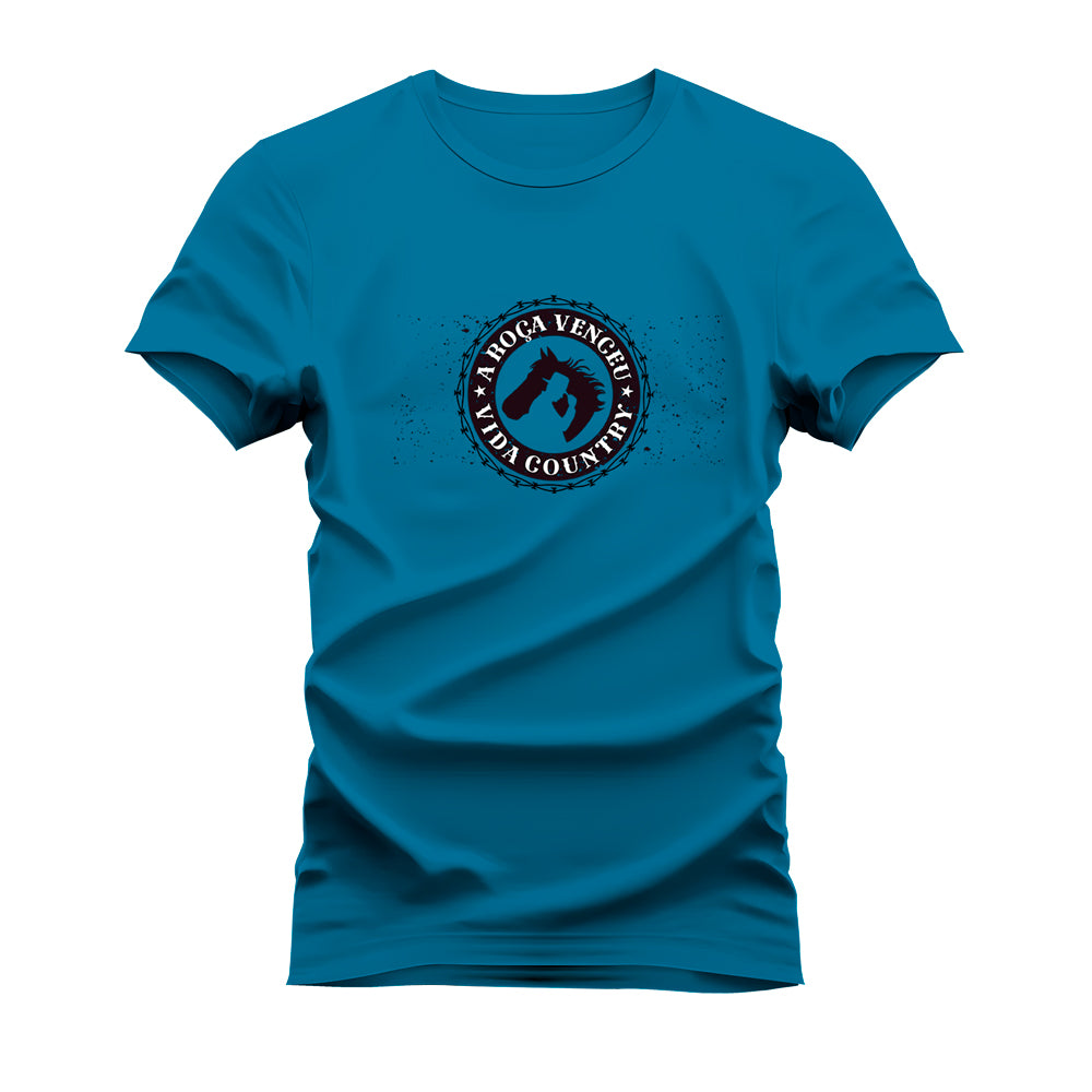 CAMISETA A ROÇA VENCEU