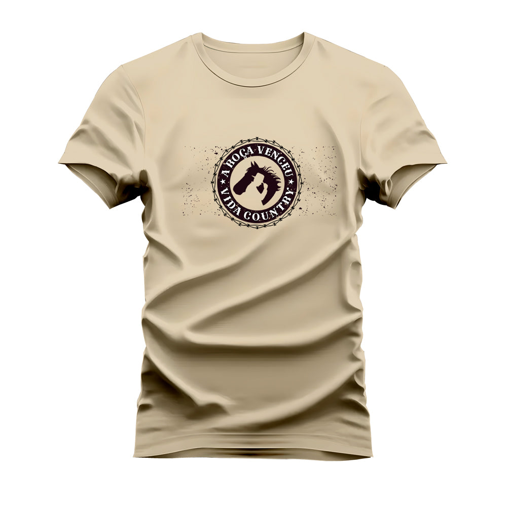 CAMISETA A ROÇA VENCEU