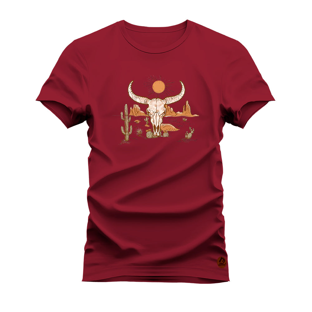 CAMISETA CABEÇA CHIFRE