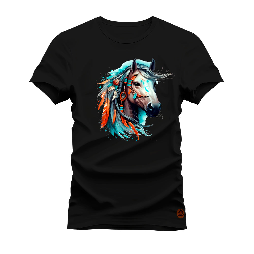 CAMISETA CAVALO COR