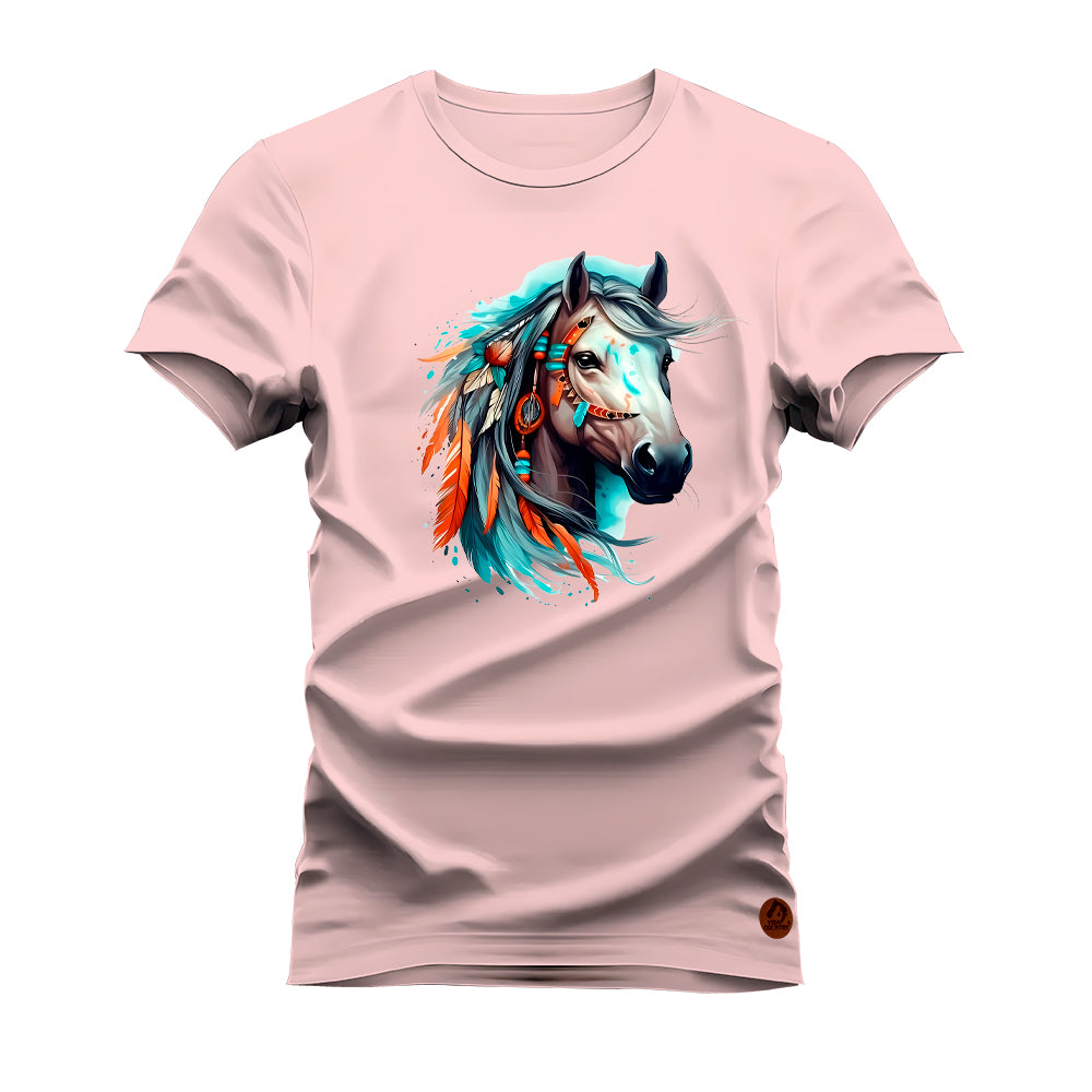 CAMISETA CAVALO COR