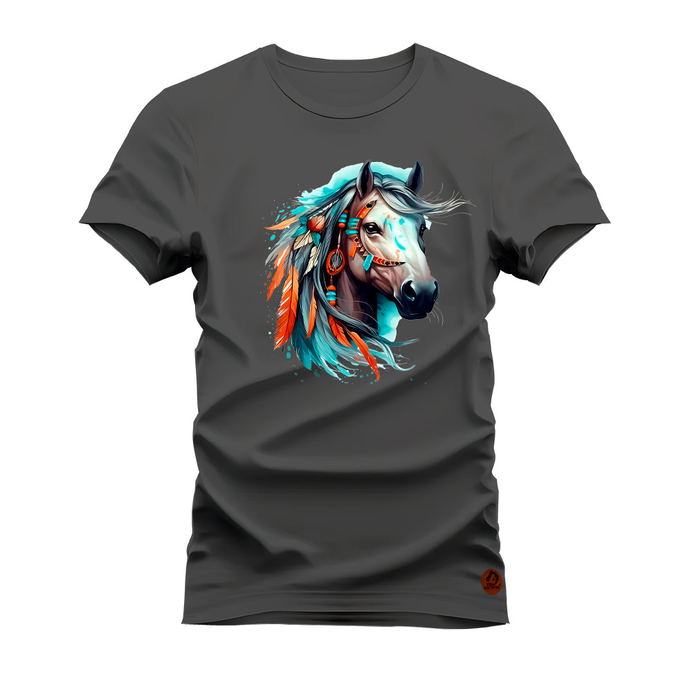 CAMISETA CAVALO COR