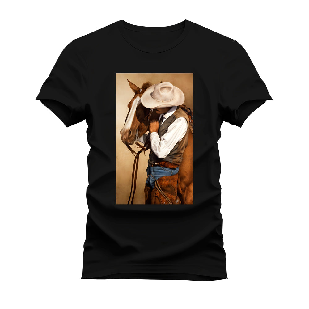 CAMISETA CAVALO E HOMEM
