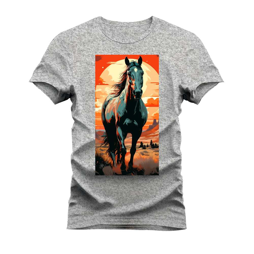 CAMISETA CAVALO PAISAGEM