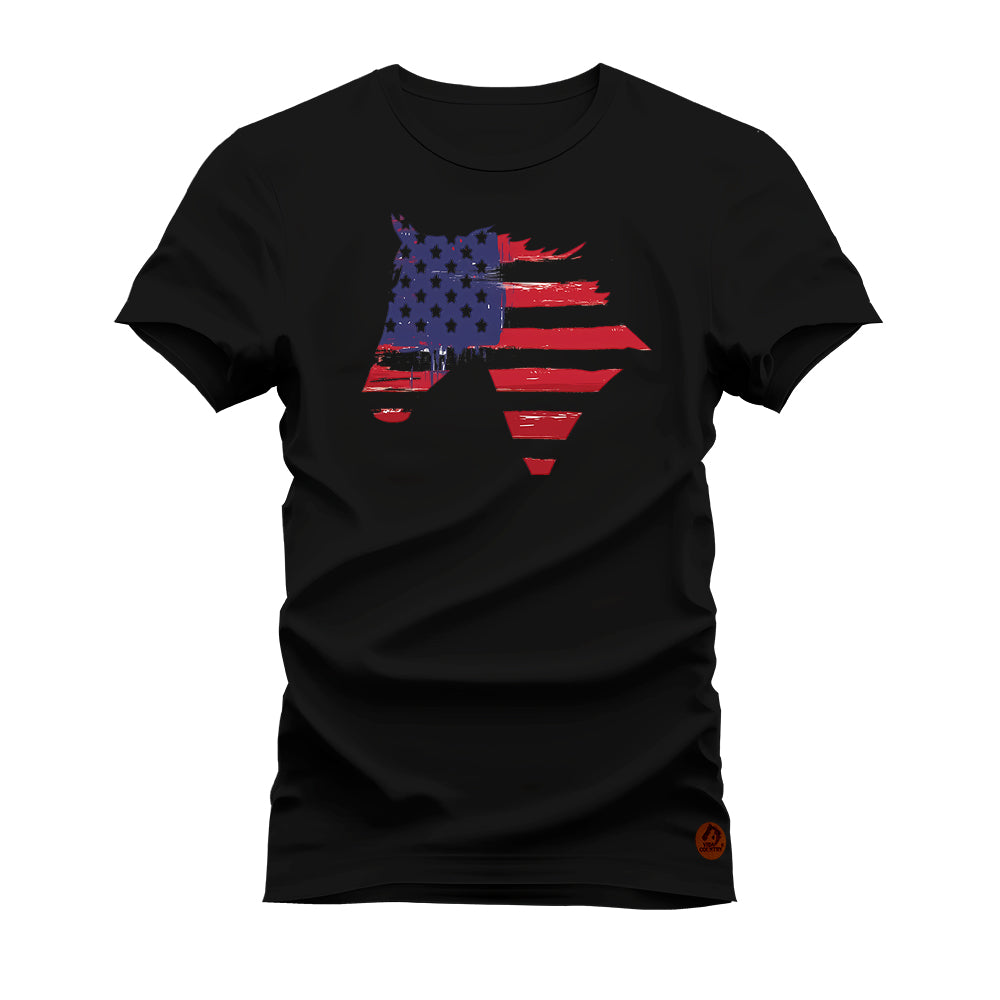 CAMISETA CAVALO USA