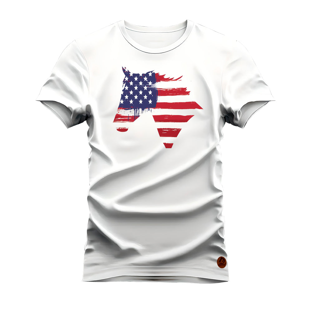 CAMISETA CAVALO USA