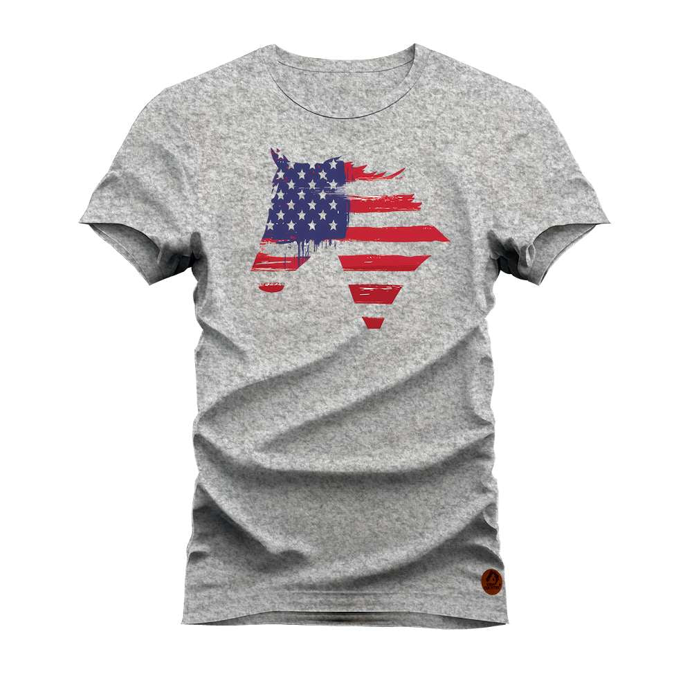 CAMISETA CAVALO USA