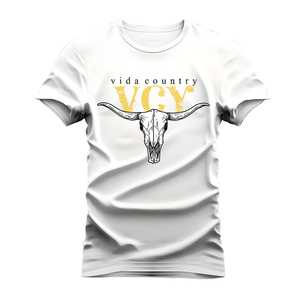 CAMISETA PLUS SIZE CABEÇA DE BOI