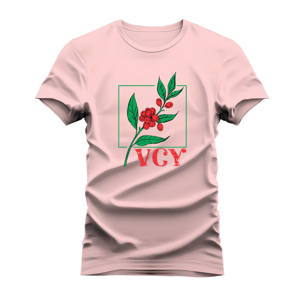 CAMISETA PLUS SIZE CAFÉ V C Y