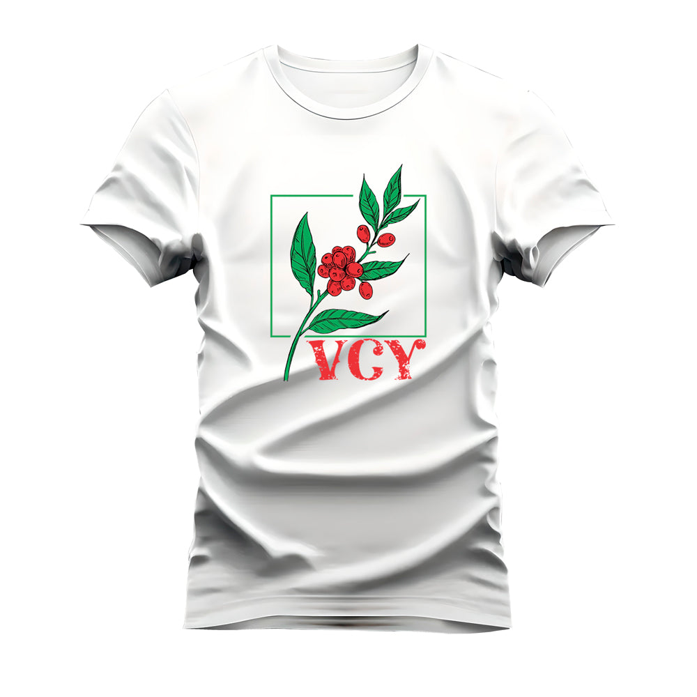 CAMISETA PLUS SIZE CAFÉ V C Y