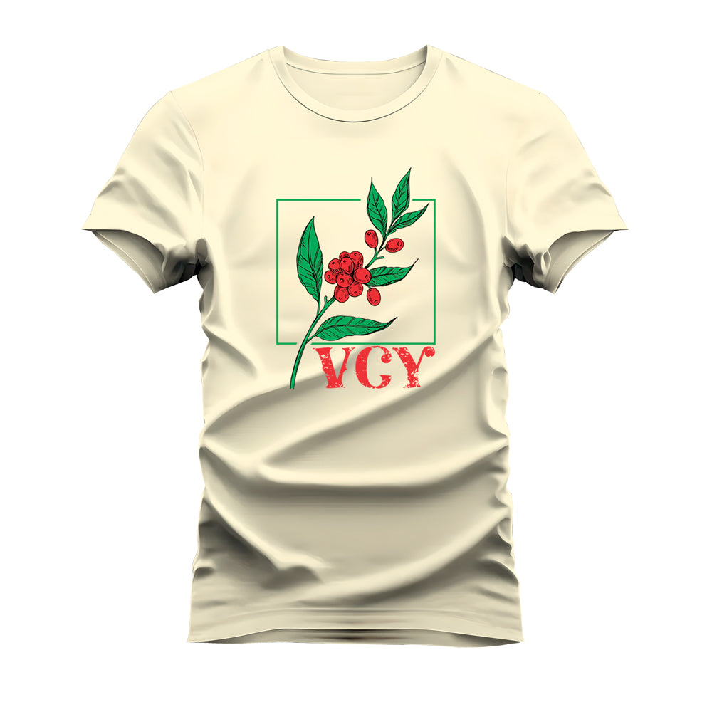 CAMISETA PLUS SIZE CAFÉ V C Y