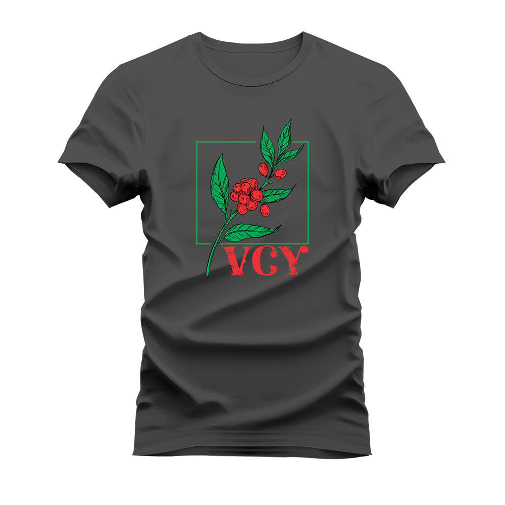CAMISETA PLUS SIZE CAFÉ V C Y