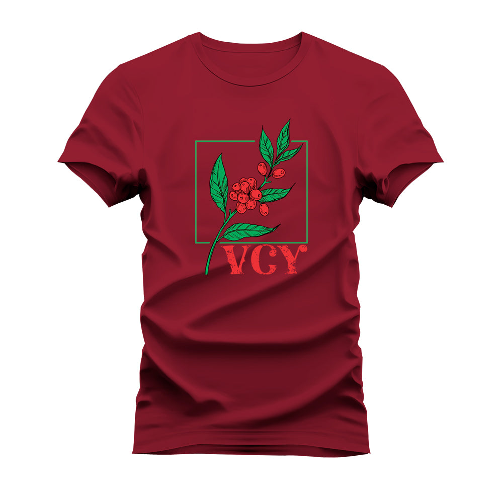CAMISETA PLUS SIZE CAFÉ V C Y
