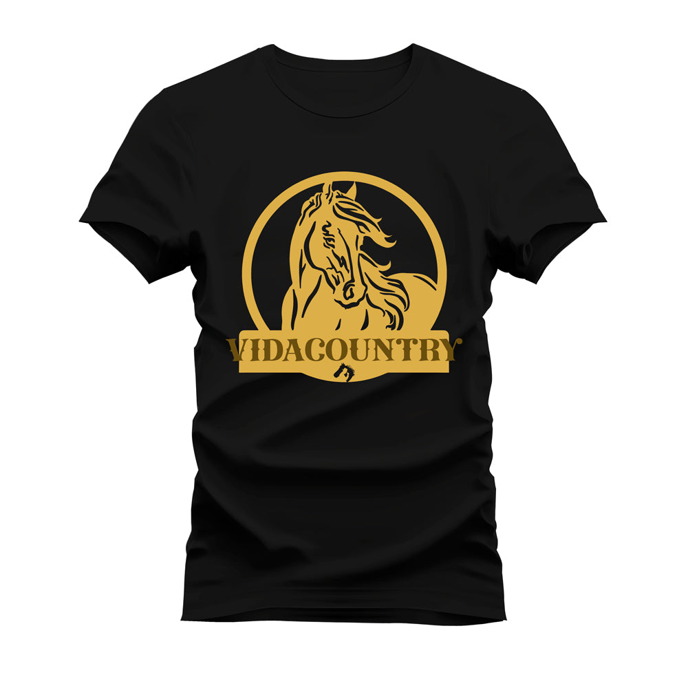 CAMISETA PLUS SIZE CAVALO