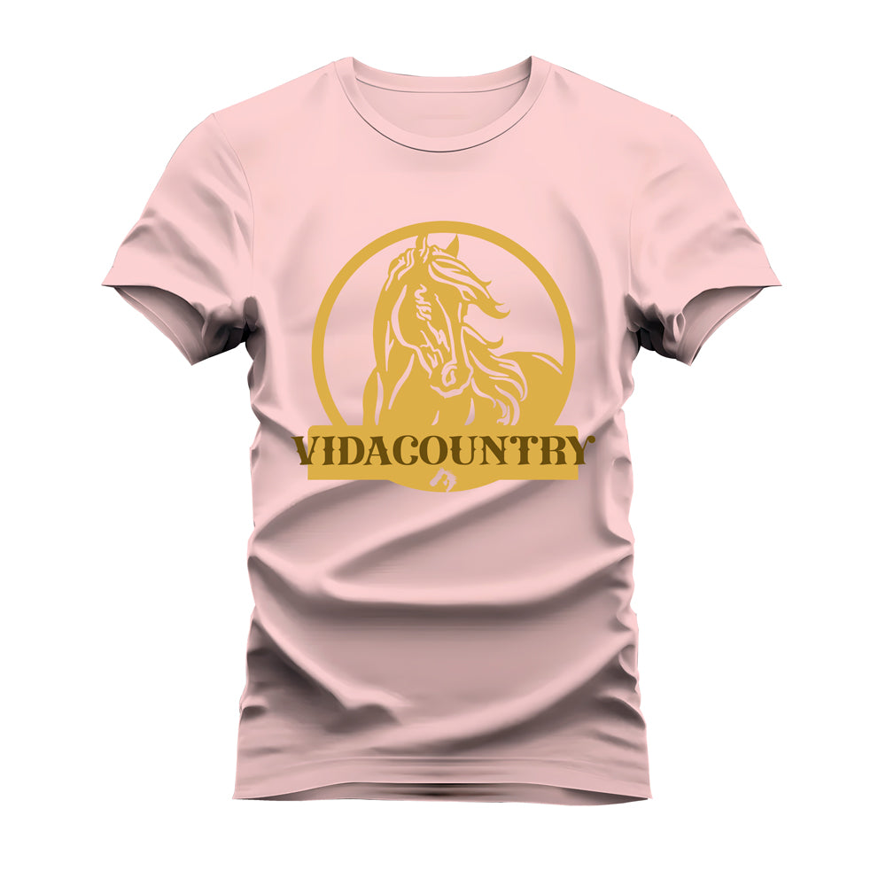 CAMISETA PLUS SIZE CAVALO