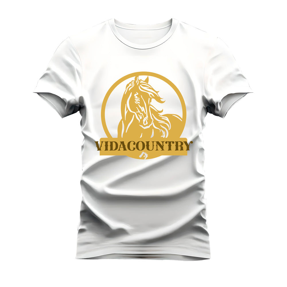 CAMISETA PLUS SIZE CAVALO