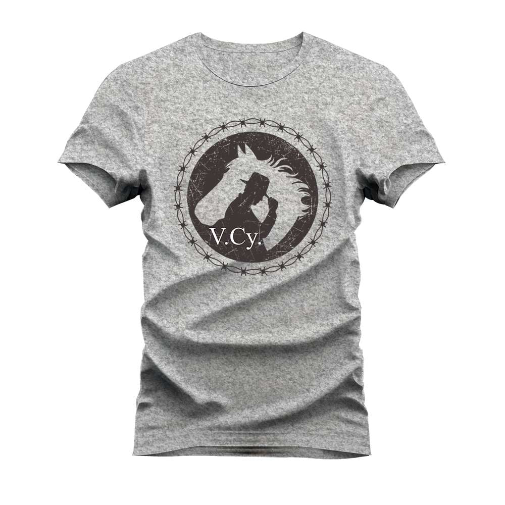 CAMISETA PLUS SIZE COMPRIMENTO VIDA COUNTRY