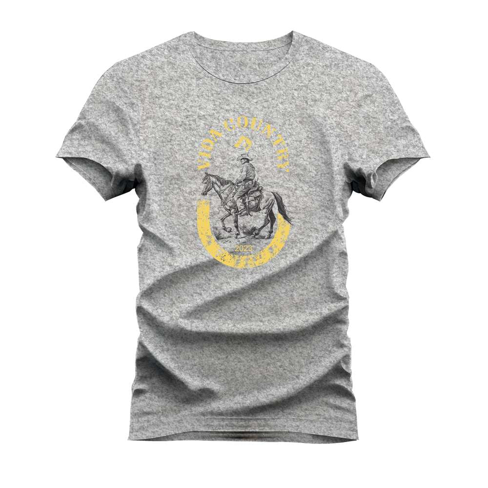 CAMISETA PLUS SIZE COWBOY VIDA COUNTRY