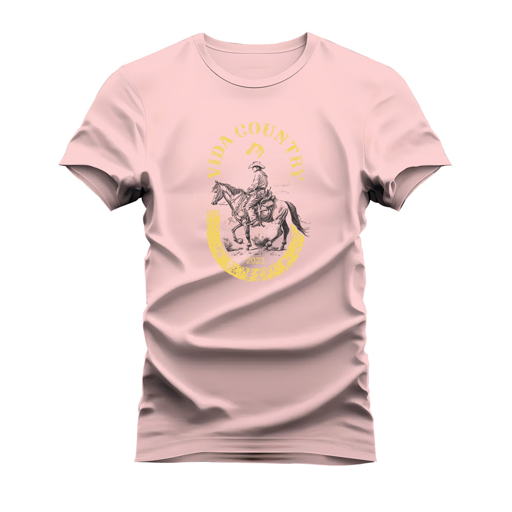 CAMISETA PLUS SIZE COWBOY VIDA COUNTRY