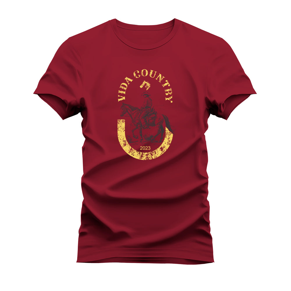 CAMISETA PLUS SIZE COWBOY VIDA COUNTRY