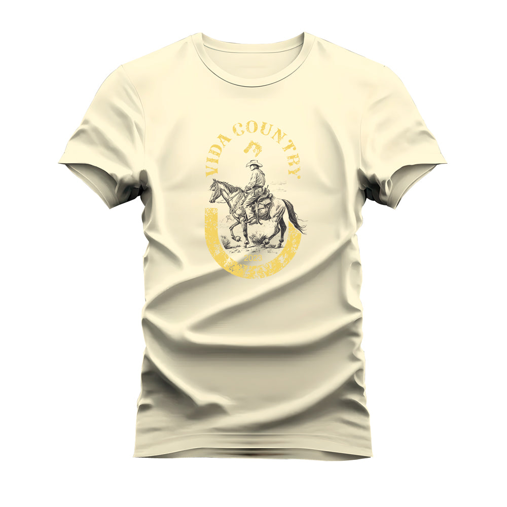 CAMISETA PLUS SIZE COWBOY VIDA COUNTRY
