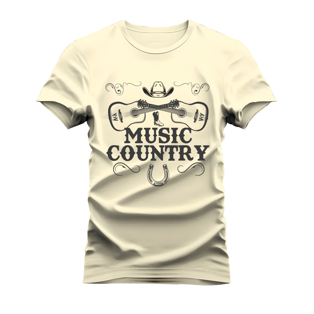 CAMISETA PLUS SIZE MUSIC VIDA COUTRY