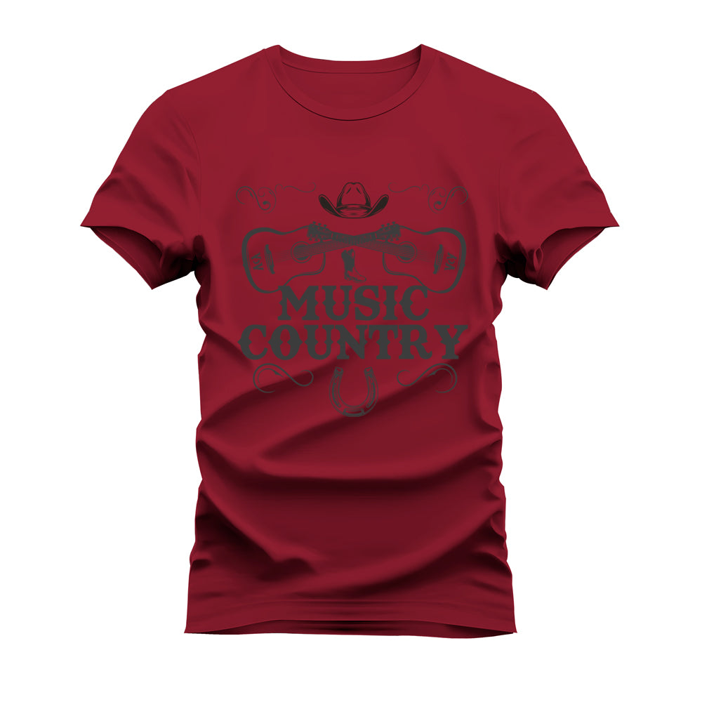 CAMISETA PLUS SIZE MUSIC VIDA COUTRY