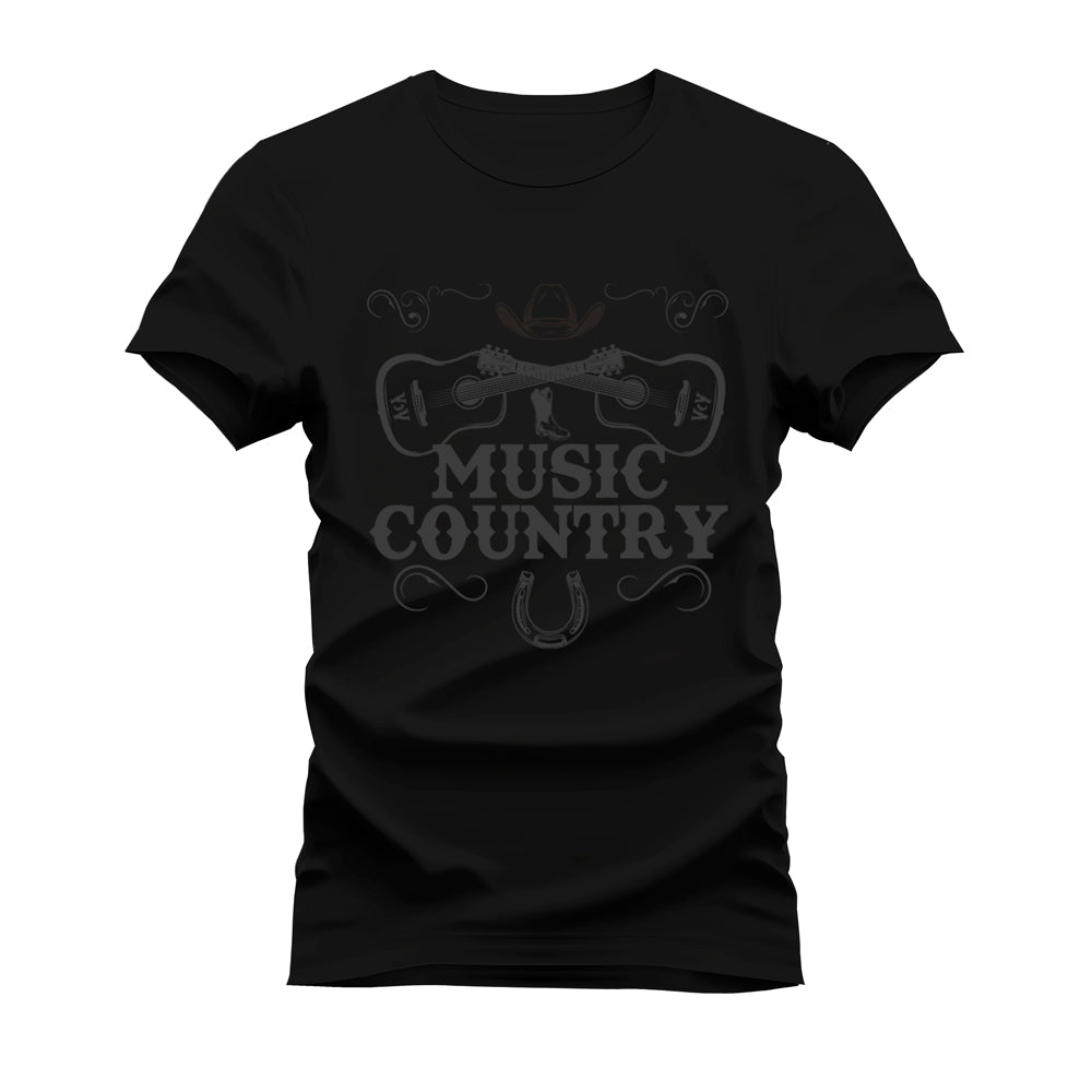 CAMISETA PLUS SIZE MUSIC VIDA COUTRY