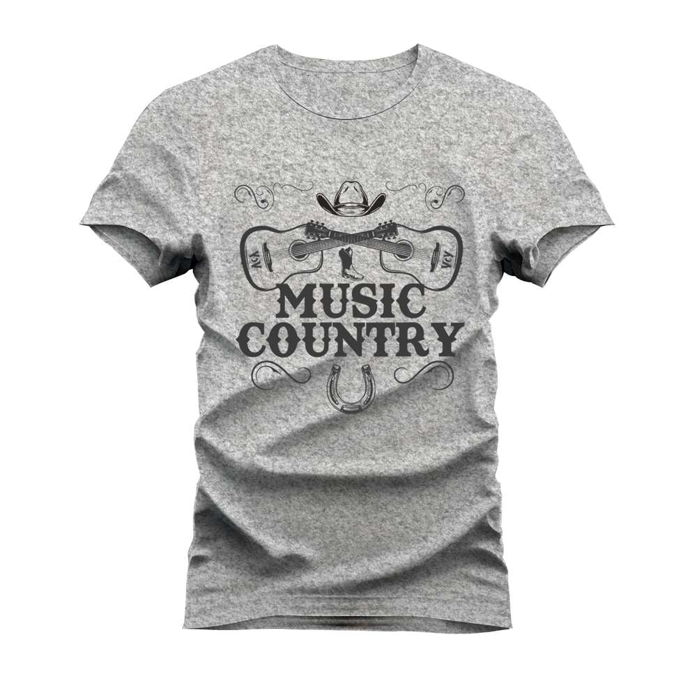 CAMISETA PLUS SIZE MUSIC VIDA COUTRY