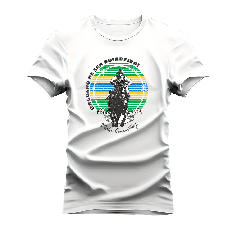 CAMISETA PLUS SIZE ORGULHO DE SER BOIADEIRO
