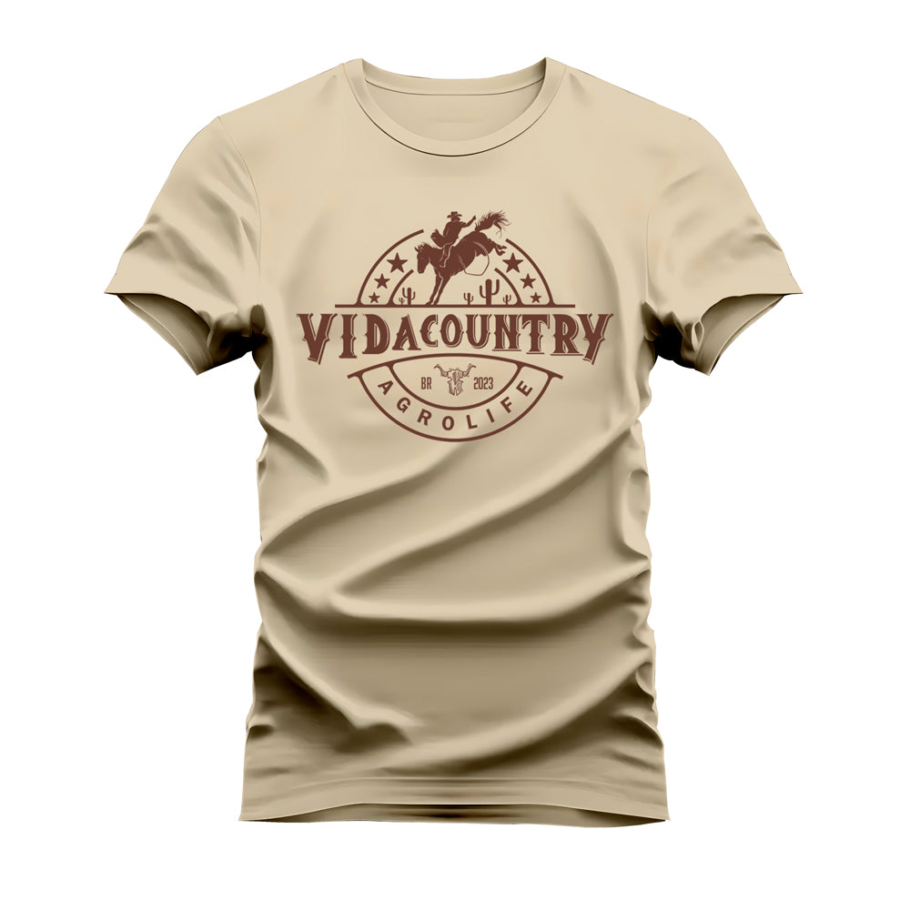 CAMISETA PLUS SIZE PEÃO AGRO LIFE