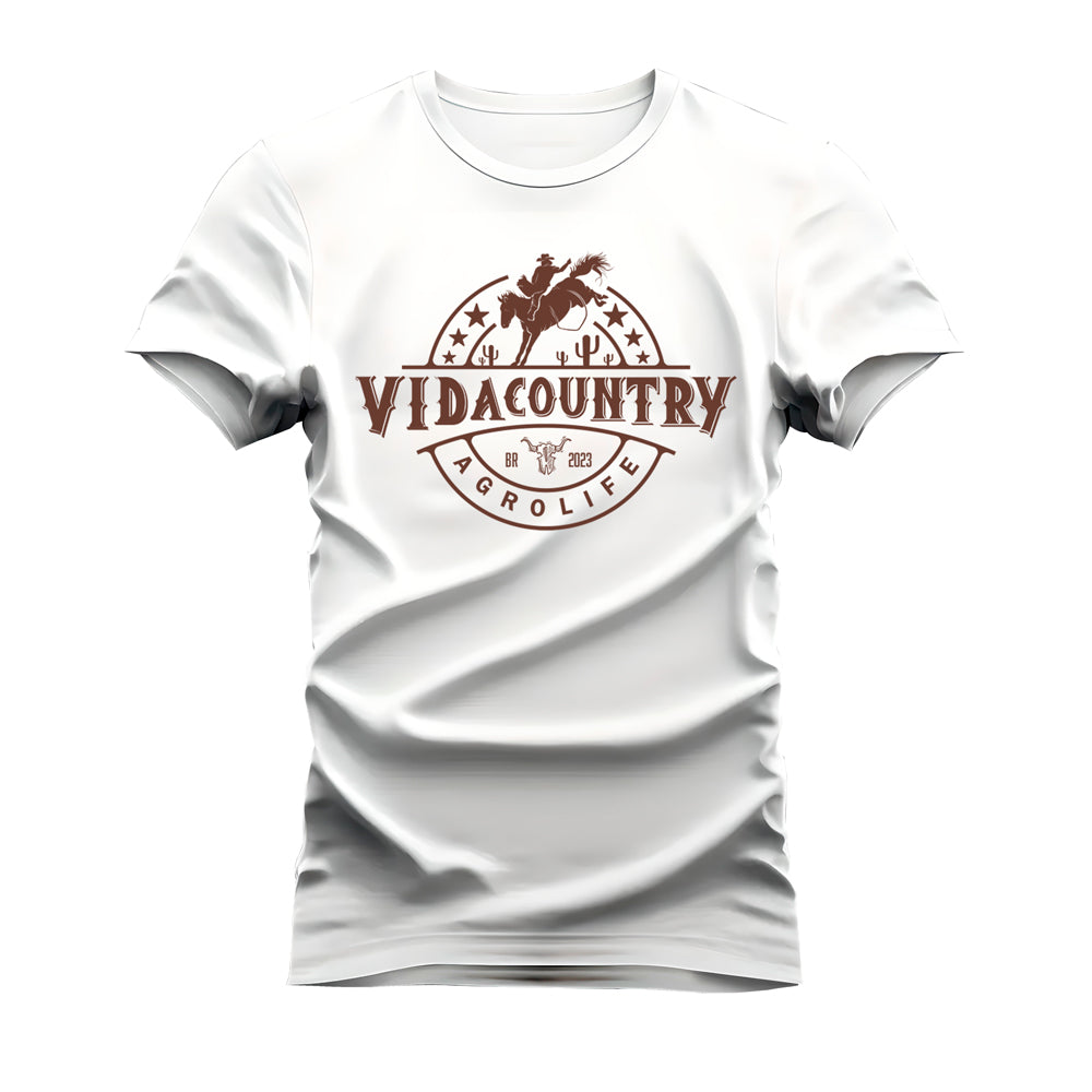 CAMISETA PLUS SIZE PEÃO AGRO LIFE