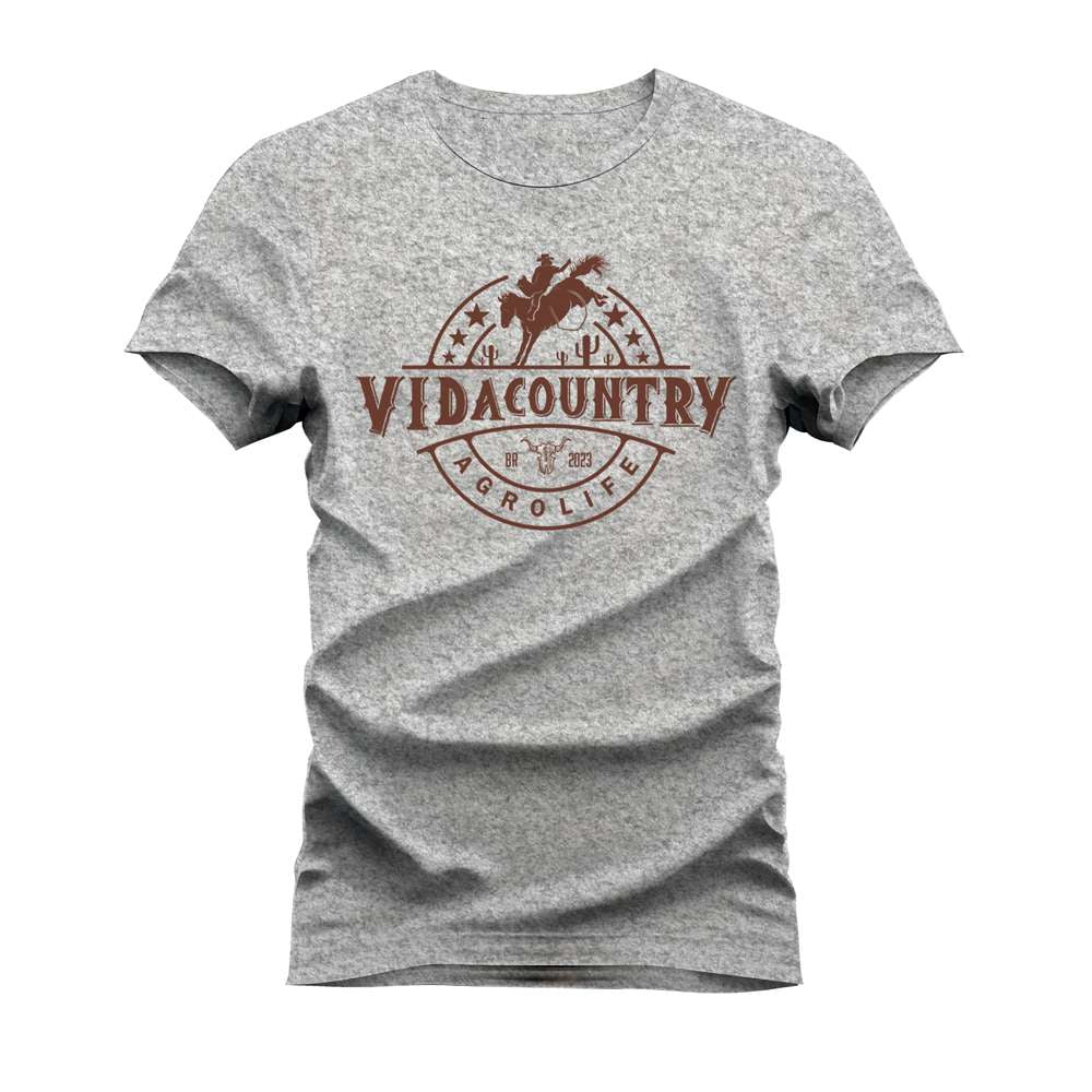 CAMISETA PLUS SIZE PEÃO AGRO LIFE