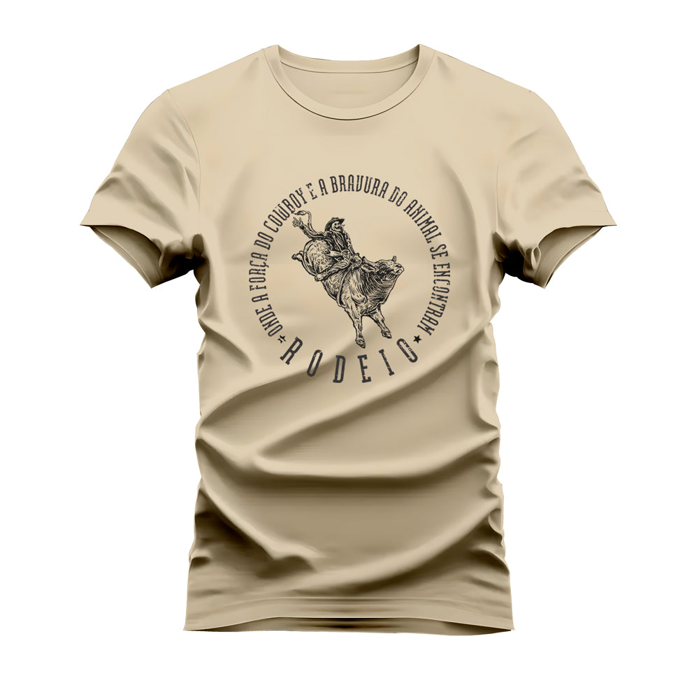 CAMISETA PLUS SIZE RODEIO