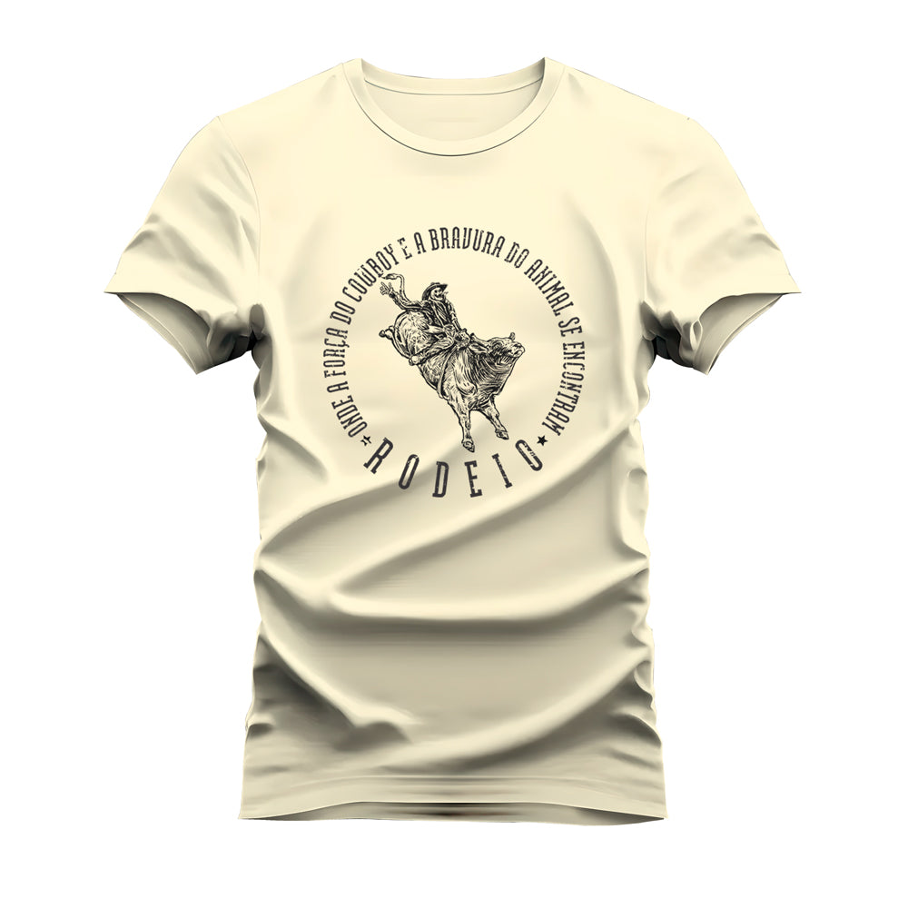 CAMISETA PLUS SIZE RODEIO
