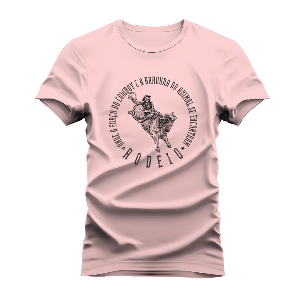 CAMISETA PLUS SIZE RODEIO