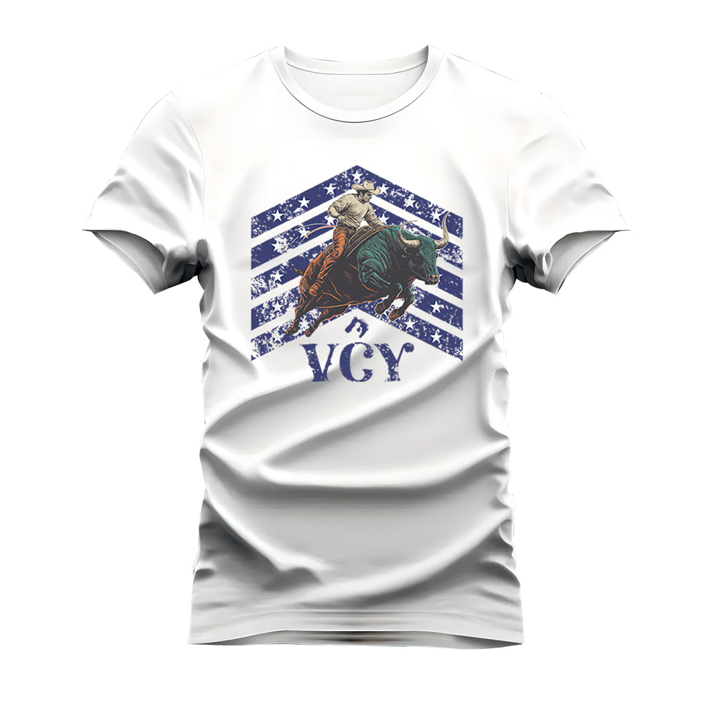 CAMISETA PLUS SIZE USA COWBOY