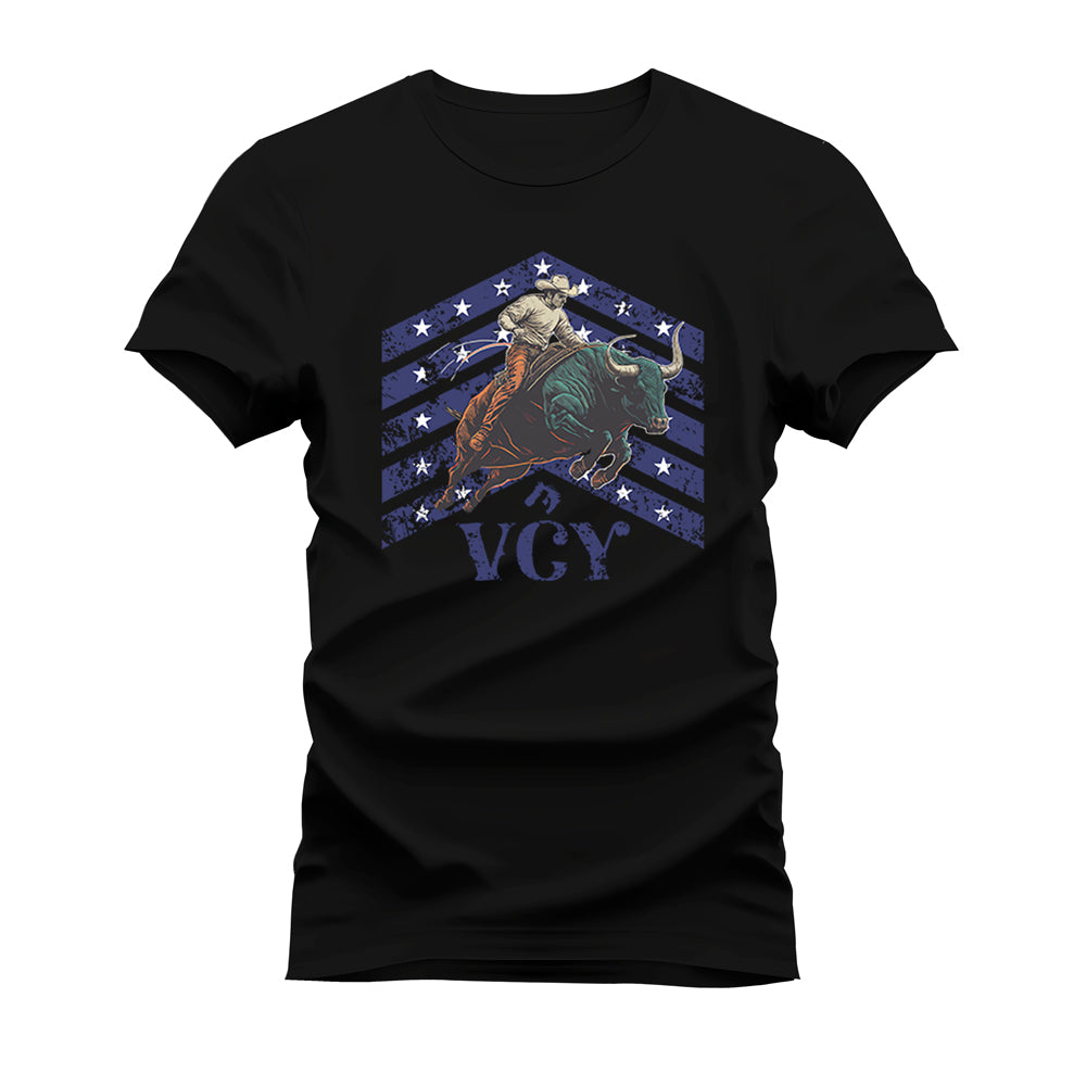 CAMISETA PLUS SIZE USA COWBOY
