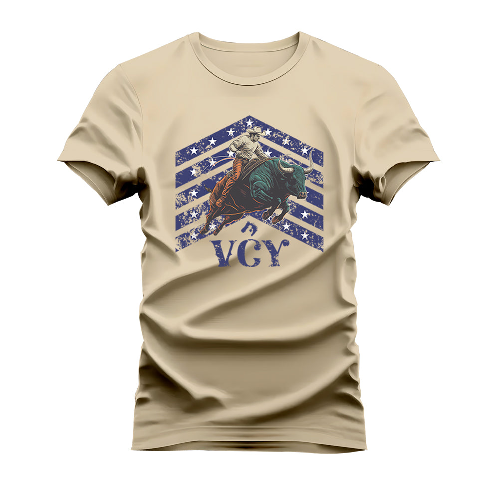 CAMISETA PLUS SIZE USA COWBOY
