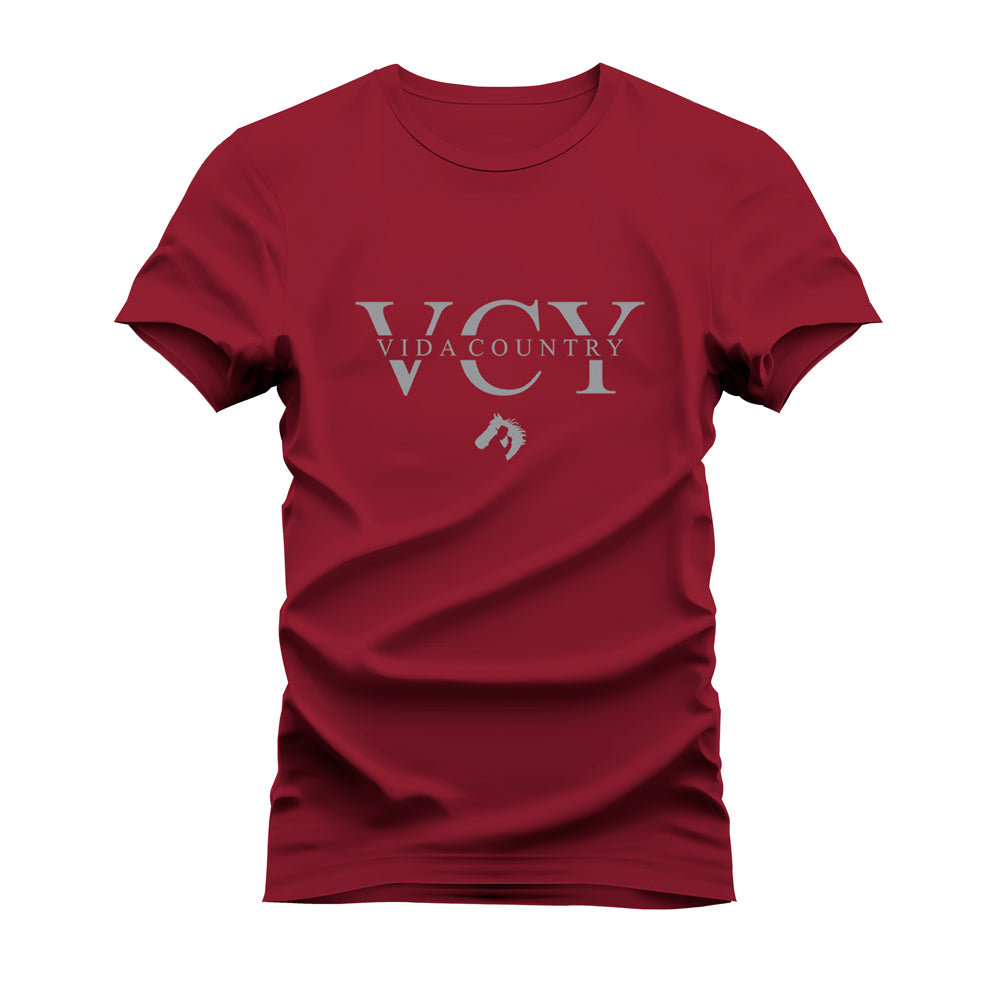 CAMISETA PLUS SIZE VIDA COUNTRY BASIC