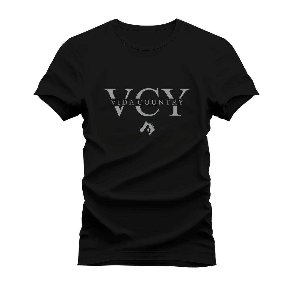 CAMISETA PLUS SIZE VIDA COUNTRY BASIC