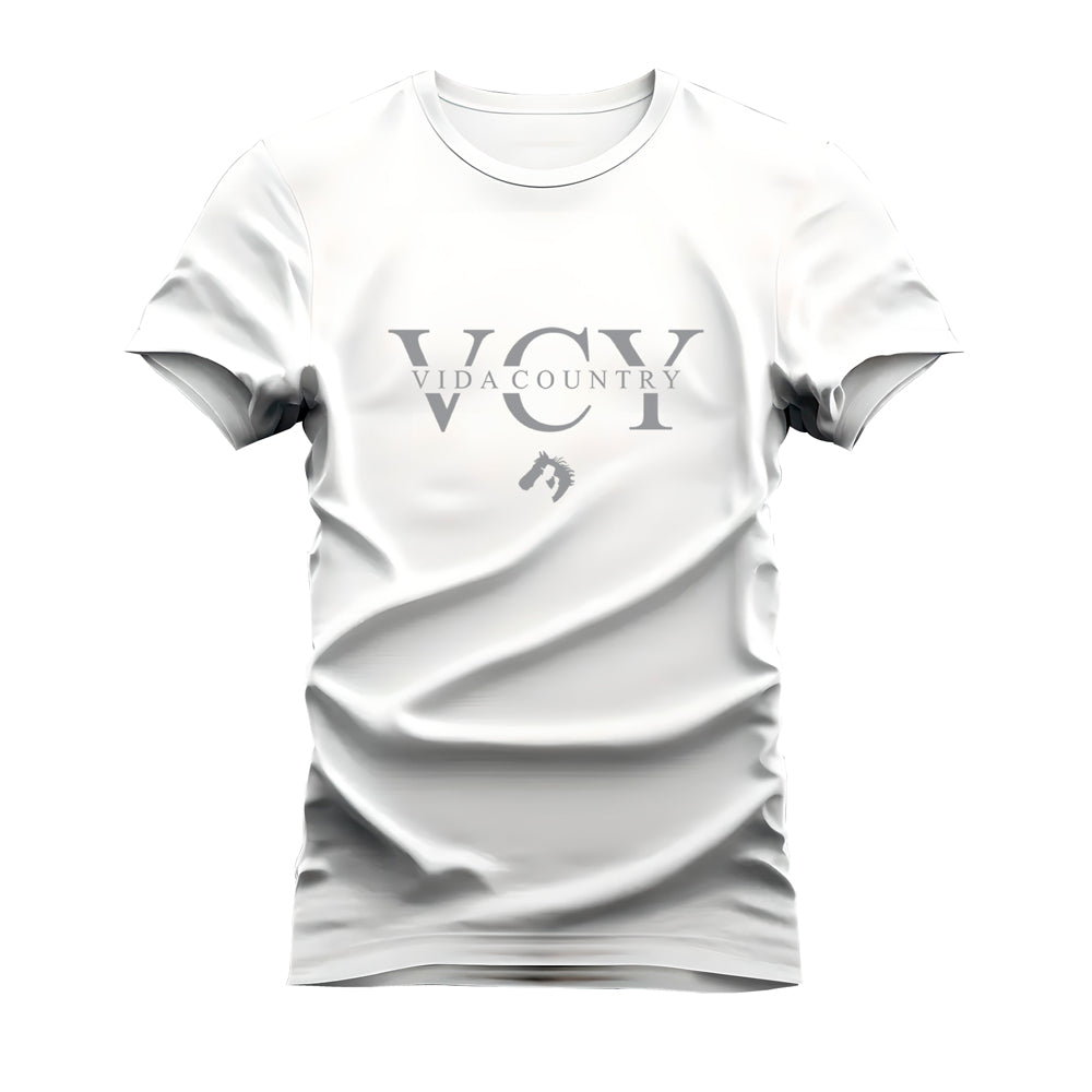 CAMISETA PLUS SIZE VIDA COUNTRY BASIC
