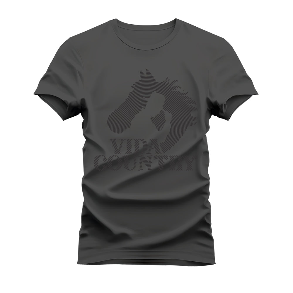 CAMISETA PLUS SIZE VIDA COUNTRY CLASSIC