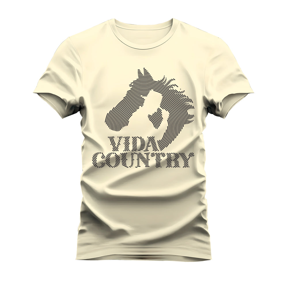 CAMISETA PLUS SIZE VIDA COUNTRY CLASSIC