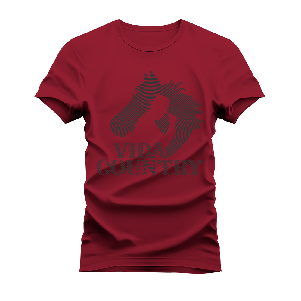 CAMISETA PLUS SIZE VIDA COUNTRY CLASSIC
