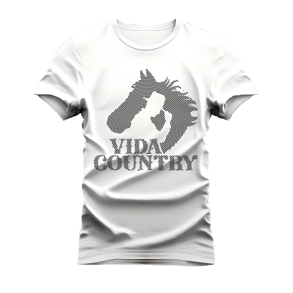 CAMISETA PLUS SIZE VIDA COUNTRY CLASSIC
