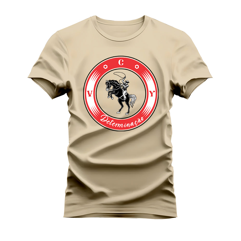 CAMISETA PLUS SIZE VIDA COUNTRY DETERMINAÇÃO