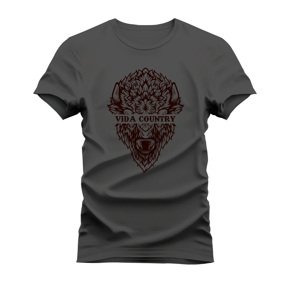 CAMISETA PLUS SIZE VIDA COUTRY ANIMAL
